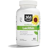365 by Whole Foods Market, Sunflower Lecithin, 90 ct