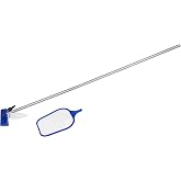Bestway Flowclear Above Ground Pool Maintenance Kit | Features Vacuum and Leaf Skimmer Heads