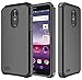 LG Stylo 3 Case, LG Stylo 3 Plus Case, OEAGO Hybrid Shockproof Drop Protection Impact Rugged Case Armor Cover for LG Stylo 3 / LG Stylo 3 Plus - Black