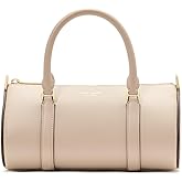 kate spade new york womens Spade Icon Fine Grain Leather Small Barrel Bag
