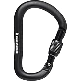 BLACK DIAMOND RockLock Screwgate/Twistlock Carabiner Keylock Nose Locking
