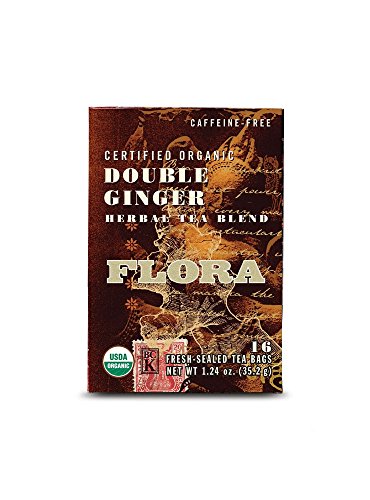 Flora - Double Ginger Teabags -16 count