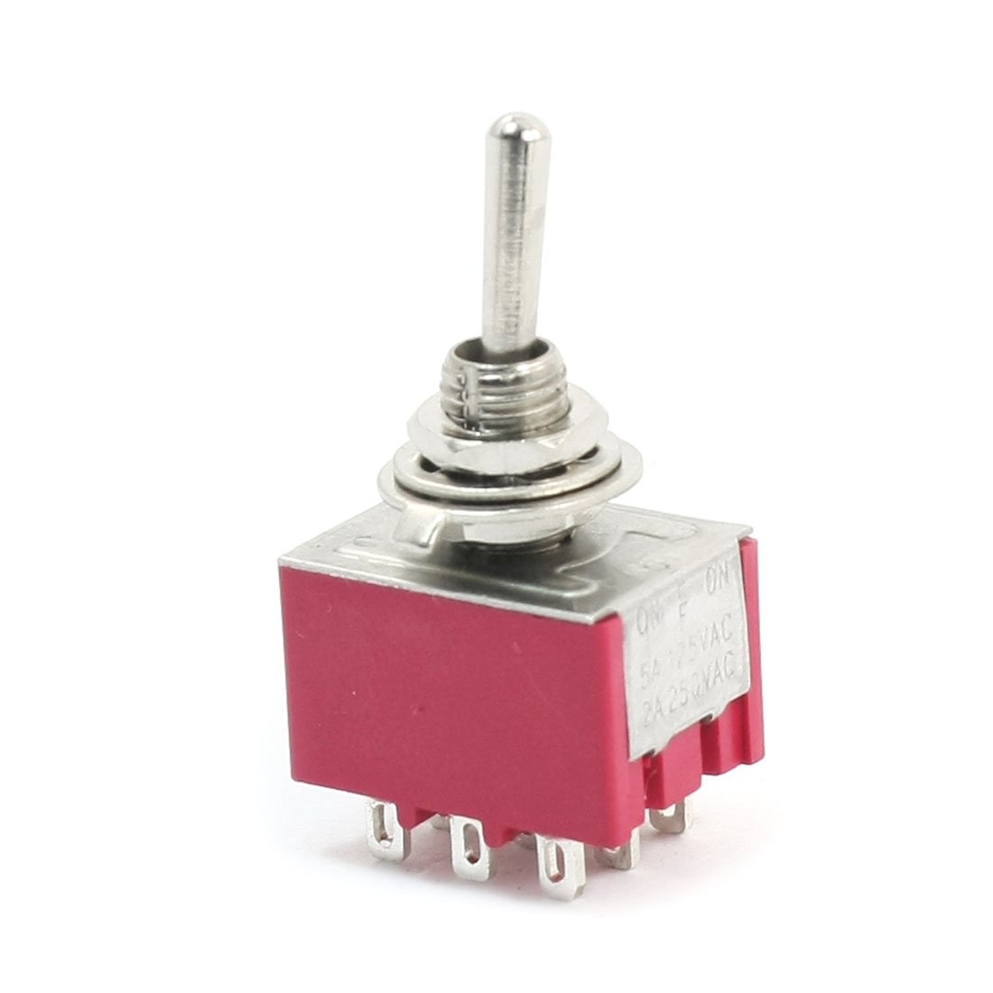 Sourcingmap AC125V 5A 250V 2A 3PDT 3 Positions 9Pins Toggle Switch for Auto Motor