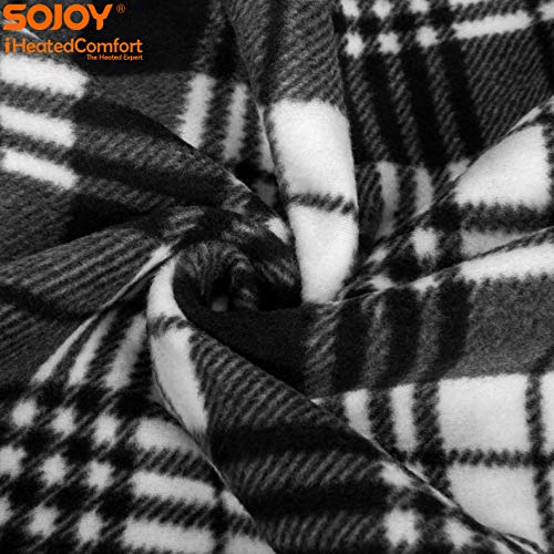 4 Sojoy+Electric+Blanket+Control+Checkered