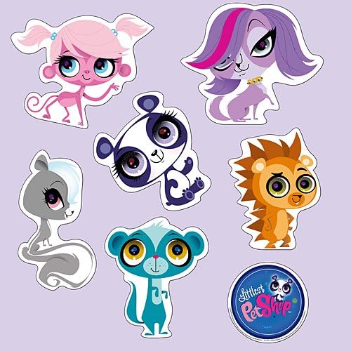 Amazon Com 20 Littlest Pet Shop Vinyl Wall Decals Sticker Party