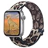 Dsytom Adjustable Elastic Band Compatible with Apple Watch Bands 38mm 40mm 42mm 44mm Stretchy Soft Strap Women…