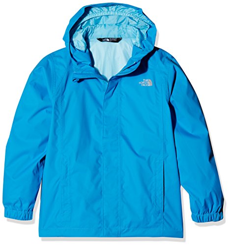 The North Face Big Boys' Resolve Reflective Jacket (Sizes S - XL) (LG (14-16 Big Kids), Clear Lake Blue)
