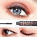 4D Silk Fiber Lash Mascara, Fiber Lash Mascara Waterproof, Natural Fiber Mascara For Thickening & Lengthening Your Lashes, Waterproof, Smudge Proof, Long-Lasting