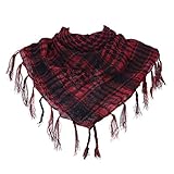 HDE Premium Arab Shemagh Keffiyeh Scarf Fashion Head Neck Wrap