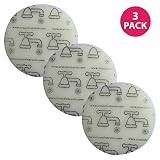 Think Crucial 3 Replacements for Hoover Linx Sponge Filter Fits Platinum Linx Cordless, Compatible with Part # 902185003, 562161003, BH50010 & BH50015