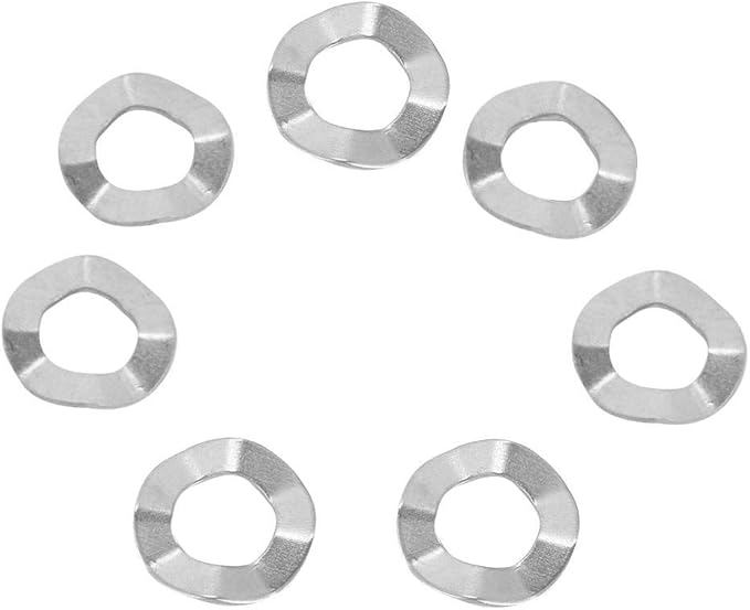 10 Rondelle Elastiche Per Guarnitura Da 30mm – Onde Precarico Per K-Force Light MegaExo, SL-K – Acciaio 31,5x38,5x3,5mm - 2