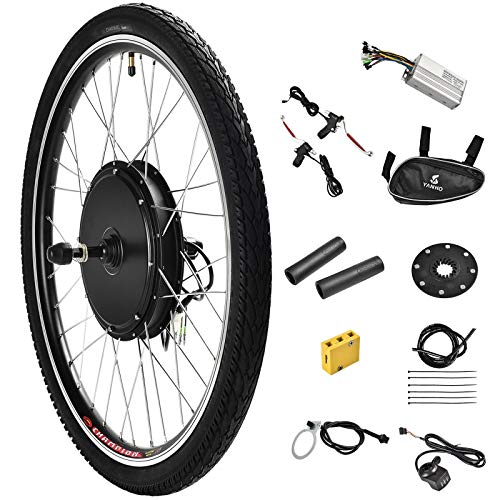 Buy Suncoo 26 العجلات الأمامية الكهربائية تحويل دراجة عدة 36v 500w E الدراجة محور مجموعة المحرك مع وحدة تحكم Pedelec خنق اليد 750w السلطة محدودة لدراجة الطريق Online In Bahrain B07zh5c1gc