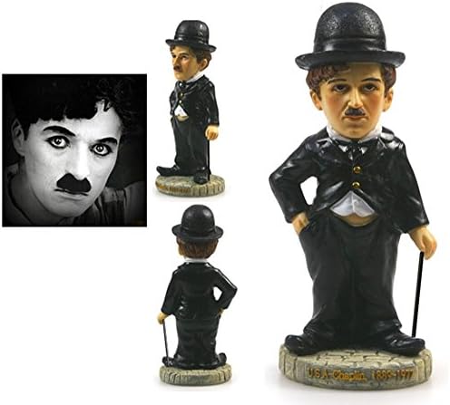 Classic Deco Charles Spencer Chaplin Handmade Figurines