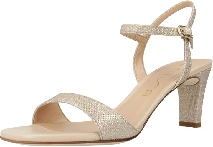 unisa rose gold sandals