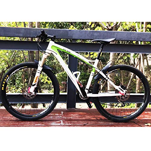 HCFGS MTB Mudguard, Mountain Bike Fenders Quick Release Cycling Fender, Compatible with Front and Rear, Fits 26", 27.5", 29", Plus Size and Fat Bike Wheel Sizes (Red 2pcs) - Thumbnail 6