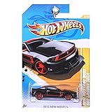 Hot Wheels 2012 New Models '12 Ford Mustang Boss 302 Laguna Seca Black and Red #8