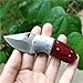 JIFASTART Folding Pocket Knife Wood Handle Outdoor Survival Mini Envelope Camping Hunting EDC Tool Knives