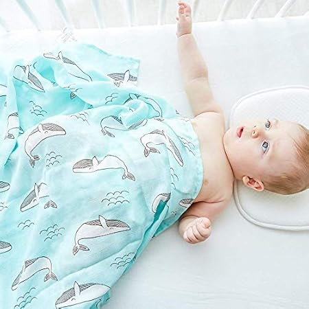 bamboo cotton baby blanket