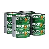 The Original Duck Tape Brand 284358 Duct Tape, 12-Pack 1.88 Inch x 45 Yard, 540 Total Yards Silver