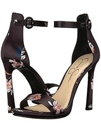 Jessica Simpson - Sandalia de tacón con pliegues para mujer