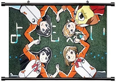 A Place Further Than The Universe (Sora yori mo Tooi Basho) Anime Fabric Wall Scroll Poster (32x18) Inches