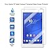 Riipoo(TM) Sony Xperia Z3 Tablet Compact Tempered Glass Screen Protector, Premium Shatter Proof Crystalline Tempered Glass Screen Protection for Sony Xperia Z3 Tablet Compact, 9 H Hardness, 0.3mm Thickness,Made From Real Glass, Shatterproof, High Definition Clear Tempered Glass, Oleophobic Coating (For Sony Xperia Z3 Tablet)