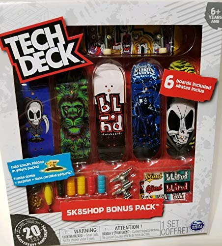 Tech Deck Blind Skateboards SK8SHOP Bonus Pack 20th Anniversary 2018