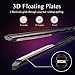 AmoVee Pro Hair Straightener 2 in 1 Flat Iron Curling Iron with Adjustable Temperature for All Hair Types, 1 Inch, Comes with Hair Comb & Clipsthumb 3
