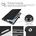 Fintie Case for iPad Mini 3, Mini 2/1 [Corner Protection], Multi-Angle Folio Smart Stand Protective Cover with Pocket, Auto Sleep/Wake, Black
