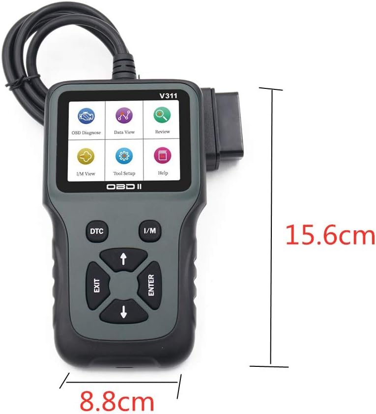 Scanner Auto OBD2 Bluetooth - 2 Pièces | Diagnostic Multimarque Facile Pour Voiture | Lecteur De Codes Défaut En Temps Réel