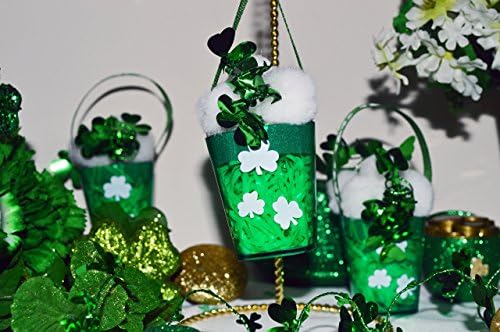 St Patrick Day Decor, St Patrick Shot Glass, St Pattys Day Decor, Set of 2, Ready to Ship!