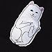 MIOIM Middle Finger Cat Hip Hop Beanie Knitted Hat Punk Rock Cap
