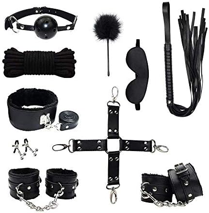JADE4 10 Pcs Bed Restraints Set - Bed Restraints Straps Adjustable Exercise Bands - Strong and Durable Exercise Bands - Suitable for Both Men and Women