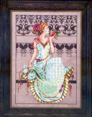 Persephone by Nora Corbett - Beaded Cross Stitch Kit - Mirabilia Designs MD127