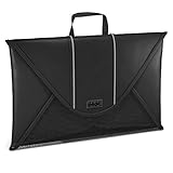 Dot&Dot - 15 Inches Packing Folder - Travel Garment Bag and Luggage Accessory - Mesh Screen Makes It Easier To Locate Your Belongings and Get Through Airport Inspection (One piece of 15'' Packing Folder, Black)