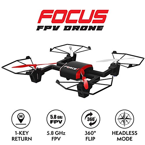 image for Force1 Focus Drone with Camera Live Video - 720p HD Drone Camera and V