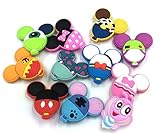 11pcs Cute Balloon Shape shoe charms Fits for Croc Shoes & Wristband Bracelet Party Gifts