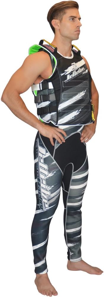 Jettribe Comp Vest | Comfort EVA Foam | Jet Ski, Kayak, Water Sports Scratch Series Youth - Adult