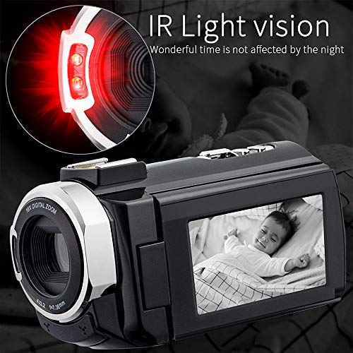 6 Camcorder+Streaming+Vlogging+Recorder+Microphone