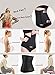 are Waist Trainer Bad for You Waist Trimmer ab Belt for Faster Weight Loss Back Support Girdle Long Torso Plus Size Postpartum Shirt Thermal Thong Vest Plus Size (L, Black)