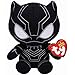 TY Marvel Avengers Black Panther Regular, Licensed Squishy Beanie Baby Soft Plush Toys, Collectible Cuddly Stuffed Teddy