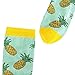HAPPYPOP Pineapple Socks For Women - Funny Hawaiian Gifts, Tropical Fertility Fruit Socks, Gifts For Fruit Lovers