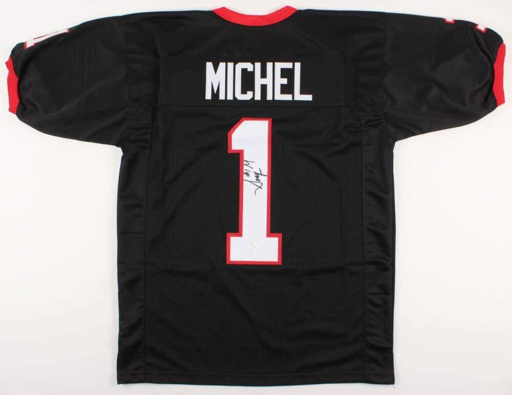 sony michel uga jersey
