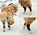 Juzi Dog Hock Braces Rear Leg Joint for Knee Compression Wraps Protect Wounds and Prevent Acl Torn Sprains and Injuries, Help with Relaxed Treat Arthritis (1 Pair)