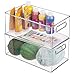 iDesign Kitchen Binz BPA-Free Plastic Deep Stackable Organizer with Handles - 8