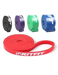 RitFit - Banda de resistencia para levantamiento de pesas, entrenamiento de resistencia, estiramiento corporal, levantamiento de potencia, entrenamiento de movilidad