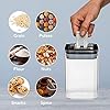 Airtight-Food-Storage-Container-Set--5pcs-Storage-Jars-with-Airtight-Lids-Perfect-Kitchen-Storage-Organisation-Solution-for-Pantry-Kitchen-Cupboards-Easy-to-Open-and-Stackable--by-Nuovva nuovva Airtight Food Storage Container Set – 5pcs Storage Jars with Airtight Lids, Perfect Kitchen Storage…