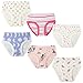 6 Pack Little Girl Underwear Cotton Fit Age 1-7, Baby Girls Panties Toddler Girl's Undies (Princess, 3-4 Years/Waist 16.5