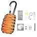 Sahara Sailor Carabiner Paracord Grenade Survival Kit W 8 Life-Saving Tools