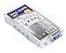 Aurum Cables® Cable Clip Assortment - 6 Assorted Sizes - 390 Piece Set - White and Black